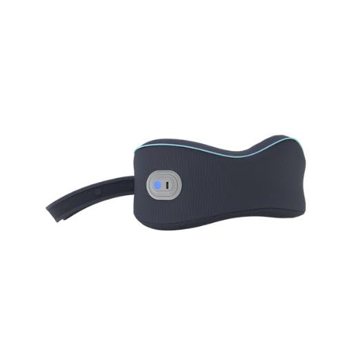 Goaltage RelaxFy Neck Massager MSG01 with Adjustable Buckle, Rechargeable Battery, Comfortable Fabric and Dual Massage Functions, 2600mAh