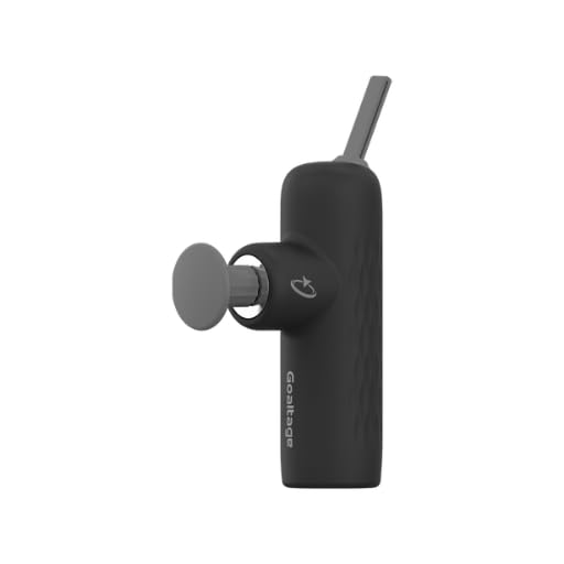 Goaltage MSG03 Muscle Massager, 2000mAh Battery, Adjustable Speed, Quiet Operation, Rechargeable Battery, Multiple Massage Heads,Targeted Muscle Relief with Powerful, Customizable Options