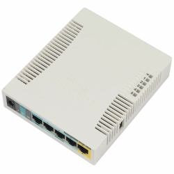 راوتر RB951Ui OS L4-2HnD 128MB RAM، 5xLAN، 1xUSB، 2.4GHz 802.11bgn (MT RB951Ui-2HnD)