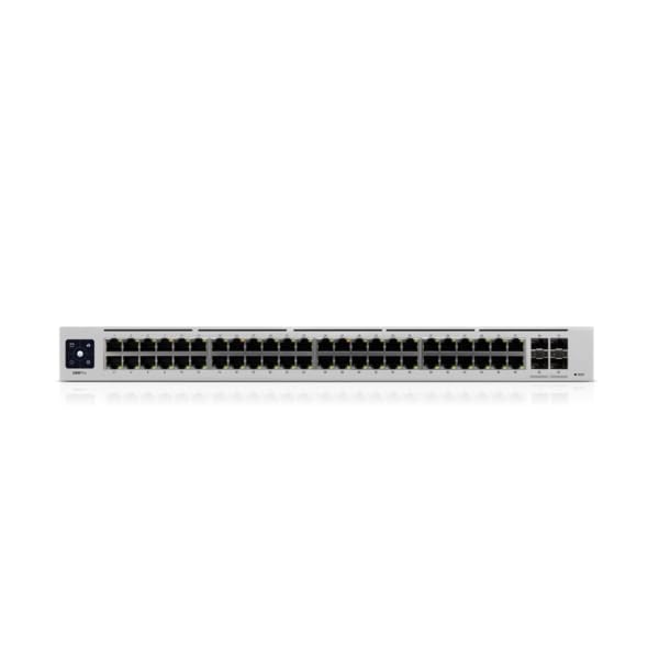 يوبيكويتي نيتوركس مفتاح يونيفاي سويتش برو 48 بطبقة 3 مُدارة مع (48)، W125840958 (مفتاح الطبقة 3 مع (48) منفذ جيجابت ايثرنت، (4) 10 جيجا اس بي ++، يوفر تجميع الروابط للاعلى)