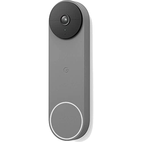 Google Nest Doorbell (Battery) - Wireless Doorbell Camera - Video Doorbell - Ash, 960x1280