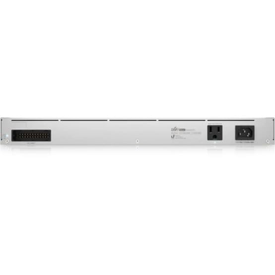 يوبيكويتي نيتوركس يونيفاي الجيل القادم جيت واي برو (UXG-PRO-US)، 2 × منافذ WAN (GbE RJ45 و10G SFP+)، 2 × منافذ LAN (جي بي اي ار جيه 45 و10G SFP+)، نقطة لكل بوصة فئة المؤسسات، IPS/IDS، 1U قابلة للتركيب