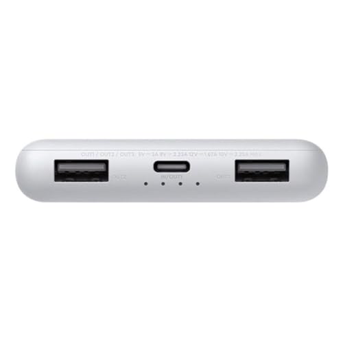 شاومي باور بانك 10000 مللي امبير في الساعة لايت جي ال USB-C 22.5 واط، شحن سريع USB-C، يشحن 3 اجهزة في نفس الوقت، صغير الحجم، وظيفة الشحن السريع، بطارية خارجية مدمجة لايفون واندرويد