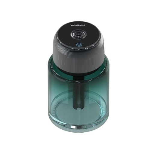 Goaltage CAD01 AromaDrive Smart Car Air Freshener with Adjustable Scent, Rechargeable Battery, Quiet Operation and Cup Holder Fit Design Customizable Fragrance and Lasting Freshness