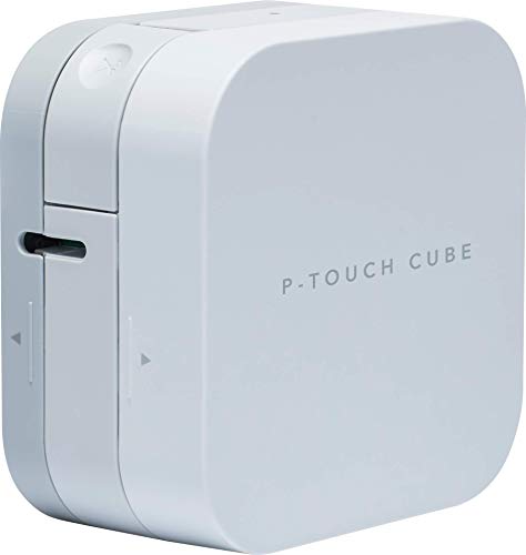 Brother P-Touch Cube Label Maker PT-P300BT, Bluetooth Connectivity, Stylish and Portable