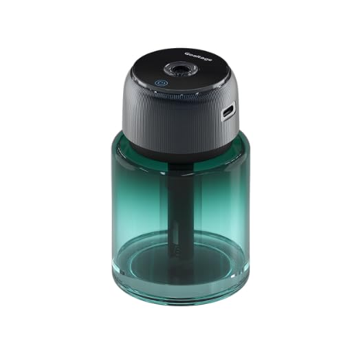 Goaltage CAD01 AromaDrive Smart Car Air Freshener with Adjustable Scent, Rechargeable Battery, Quiet Operation and Cup Holder Fit Design Customizable Fragrance and Lasting Freshness