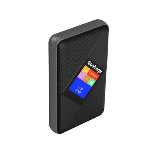 Goaltage RTR01 ProLink 4G Mobile WiFi Router - High-Speed Connectivity, Single-Band, Mobile Use, Router-Specific OS, WPA-PSK Security
