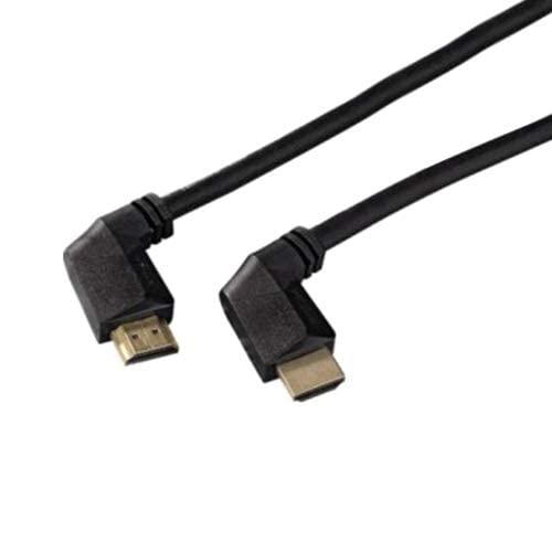 Hama 3 Meter High Speed 90 Degree HDMI Plug for TV's -
