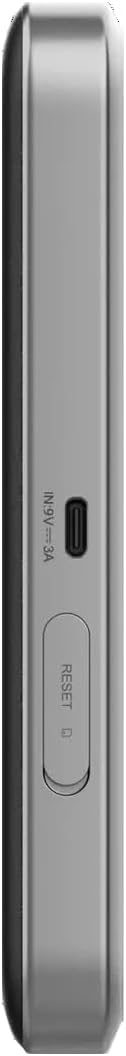جهاز توجيه ZTE 5G Pocket WiFi 6 U50 Pro، نقطة اتصال محمولة 5G Broadband Modem Unlock الإصدار العالمي - رمادي