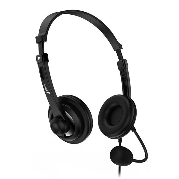 GENIUS HS-230U USB In-Line Ctrl Microphone Headset