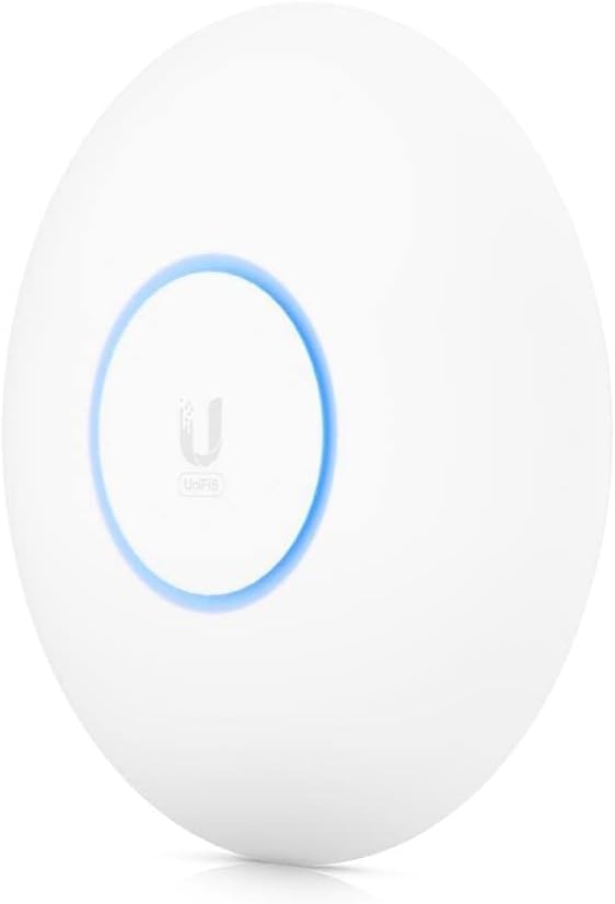 Ubiquiti Networks U6-PRO point d'accès réseaux locaux sans fil 4800 Mbit/s Blanc Connexion Ethernet, supportant l'alimentation