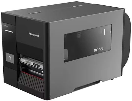 طابعة باركود PD45/ملصقات/متوسطة المدى، نقل حراري PD4500C، شاشة LCD ملونة، حرارية مباشرة، ايثرنت، 203 نقطة لكل بوصة، بدون سلك طاقة، اطلب سلك طاقة P/N 77900506E بشكل منفصل