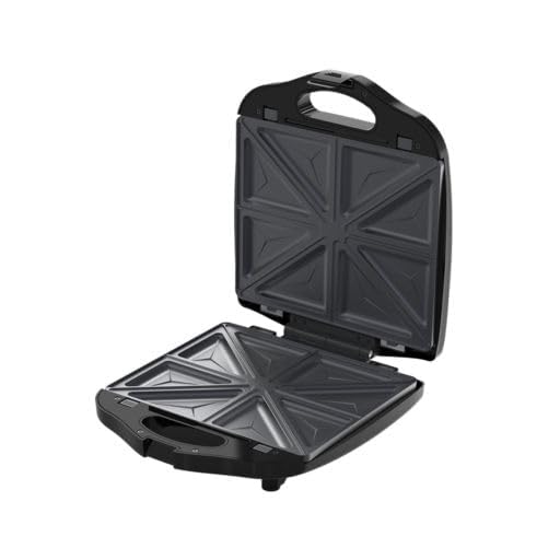 Goaltage SWM01 SnackMaster Sandwich Maker with Multi-Functional, Easy Operation, 3 Different Plates, Grill, Waffle, Sandwich, Light Indicator and A Kitchen Essential for Quick and Delicious Meals