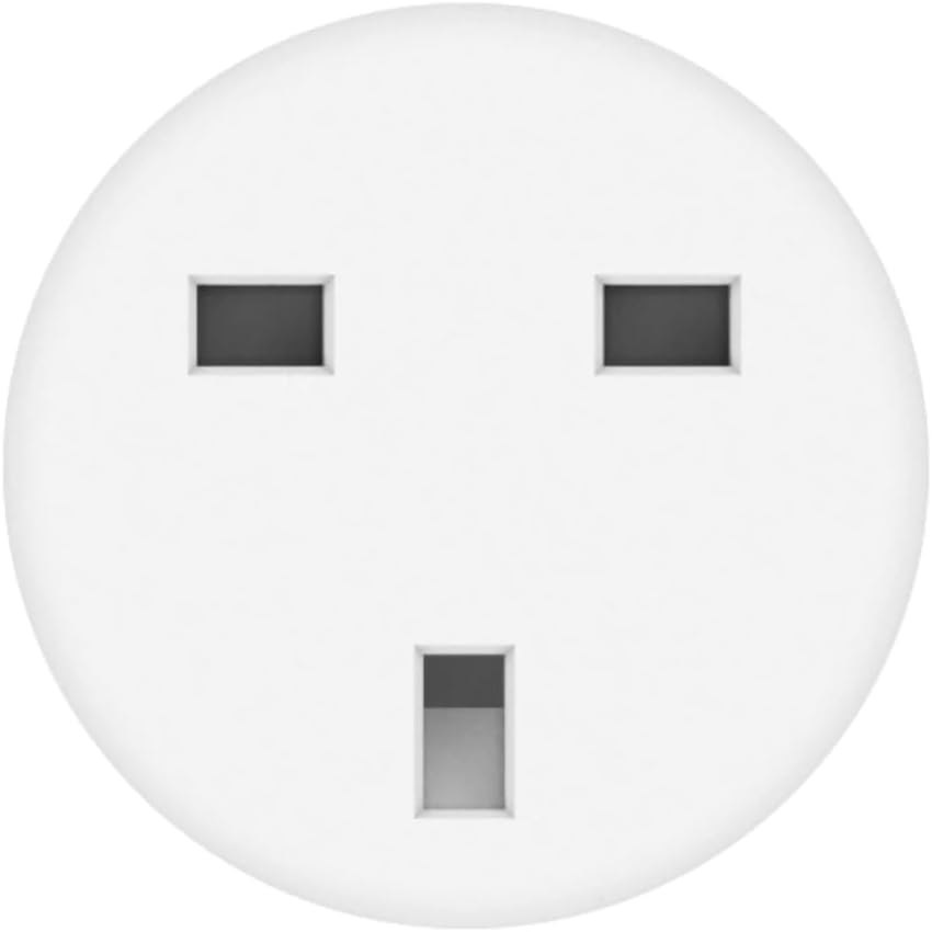 هاما شريط طاقة D3223862 بـ 5 اتجاهات USB C/A 20 واط قابس بريطاني، طول 2 متر، ابيض