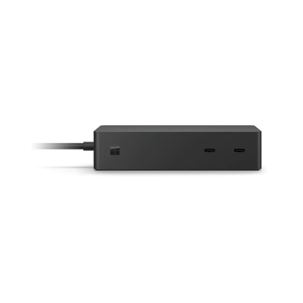 Microsoft Surface Dock v2, Supports Dual 4K Extended Displays At 60Hz, 199W Power Supply, 2xUSB-C, Ethernet Port, Audio Jack | SVS-00008