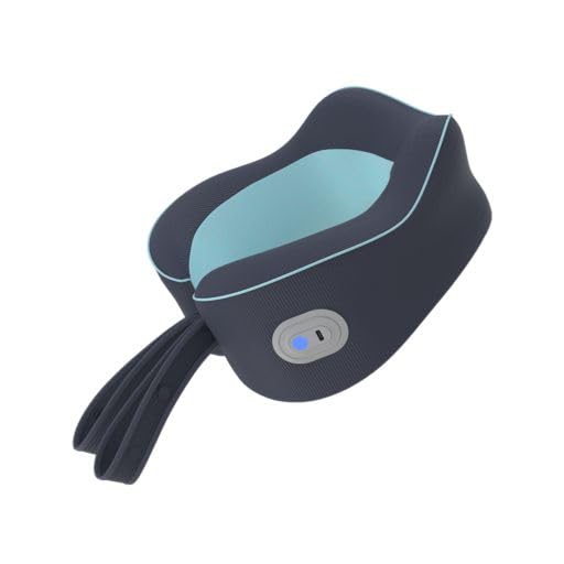 Goaltage RelaxFy Neck Massager MSG01 with Adjustable Buckle, Rechargeable Battery, Comfortable Fabric and Dual Massage Functions, 2600mAh