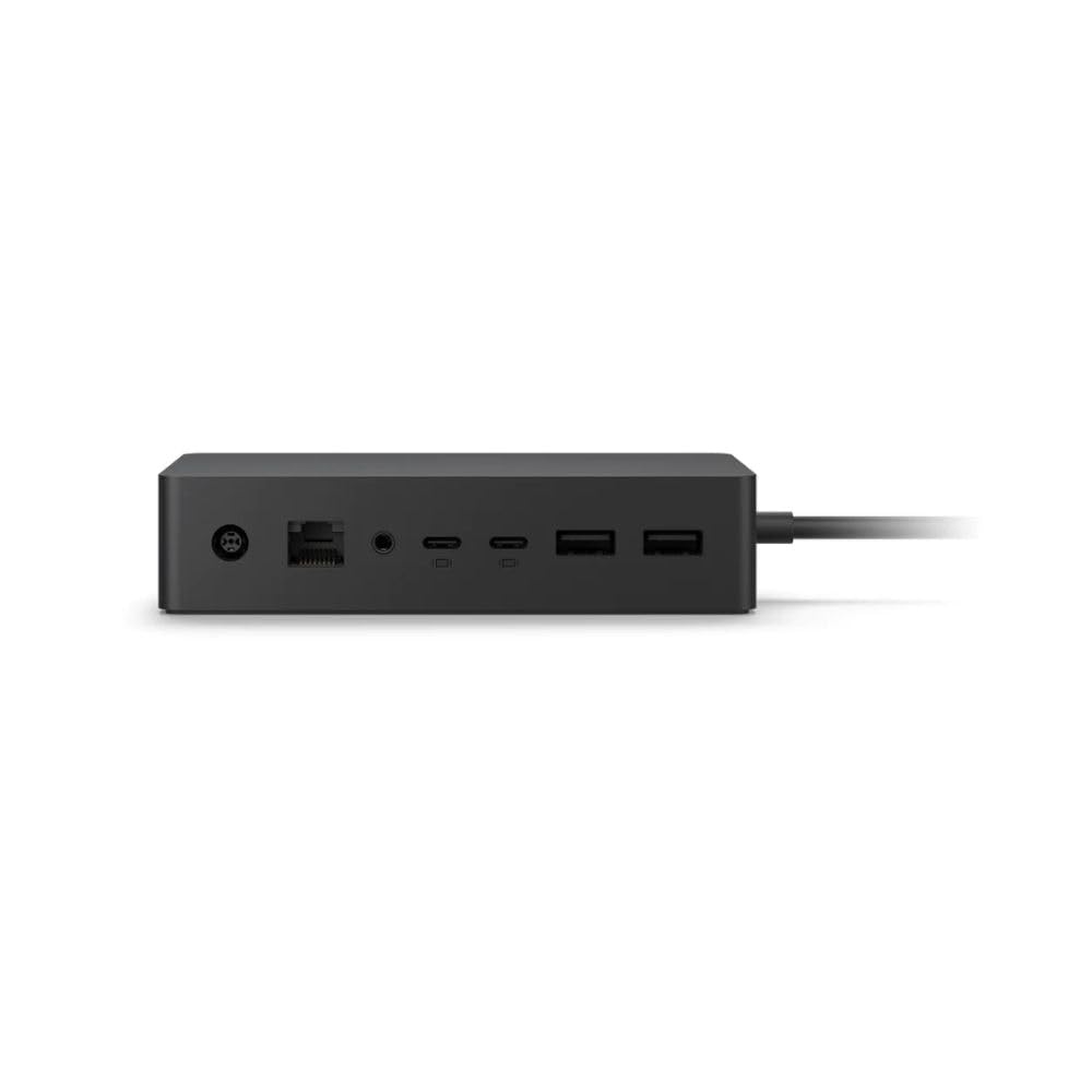 Microsoft Surface Dock v2, Supports Dual 4K Extended Displays At 60Hz, 199W Power Supply, 2xUSB-C, Ethernet Port, Audio Jack | SVS-00008