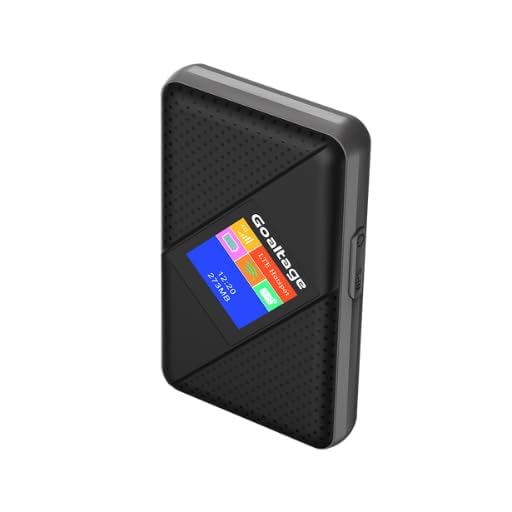 Goaltage RTR01 ProLink 4G Mobile WiFi Router - High-Speed Connectivity, Single-Band, Mobile Use, Router-Specific OS, WPA-PSK Security