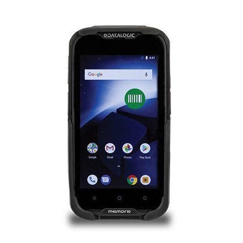 Datalogic Memor 10 Handheld Computer, 5 inch HD IPS Touchscreen, Supports 1D/2D Barcodes, 3GB RAM / 32GB ROM, Bluetooth, Wi-Fi (802.11ac), 4G (LTE) and NFC, Black | 944350038