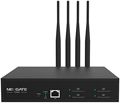 Yeastar TG400L WiFi Gateway 4 Ports 4G LTE, SIP/IAX2 Support, Multi-SIM Voice Calling