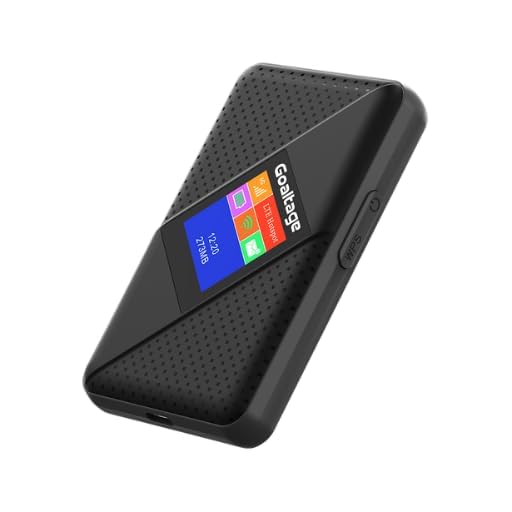 Goaltage RTR01 ProLink 4G Mobile WiFi Router - High-Speed Connectivity, Single-Band, Mobile Use, Router-Specific OS, WPA-PSK Security