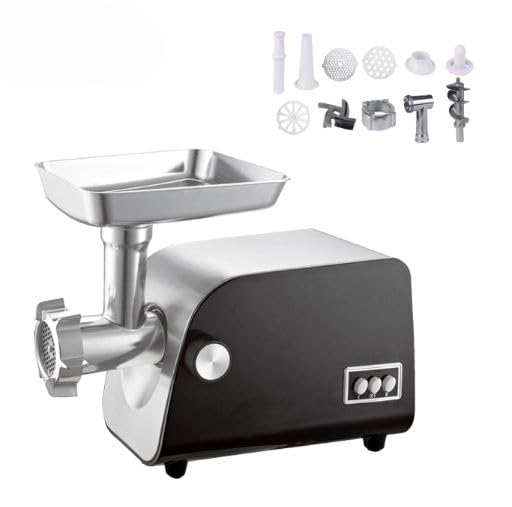 DSP KM5024 Meat Grinder 1200 watts Black/Silver