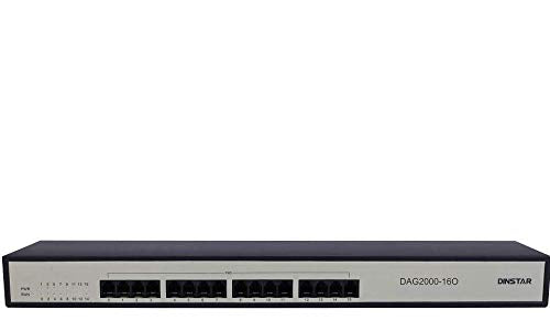 دينستار بوابة الصوت عبر بروتوكول الإنترنت DAG2000-16O FXO انالوج بسيط تشغيل 16 منفذ FXO