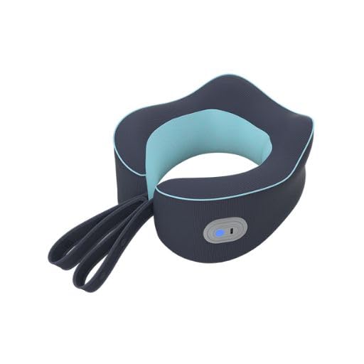 Goaltage RelaxFy Neck Massager MSG01 with Adjustable Buckle, Rechargeable Battery, Comfortable Fabric and Dual Massage Functions, 2600mAh