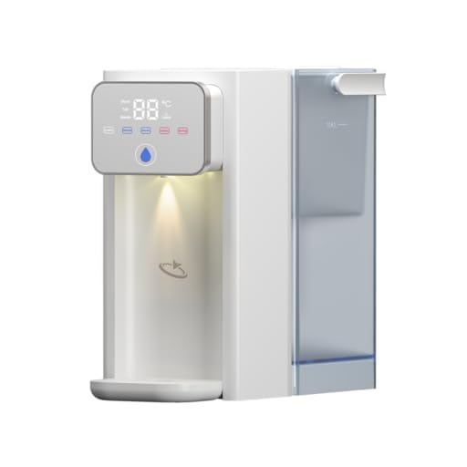 Goaltage WD02 HydroFlow Water Dispenser, 3L, Food-Grade Materials, WD02 Model, Water Filtration, High Capacity, Adjustable Temperature, Built-In Light For Hot Coffee And Boiling Water