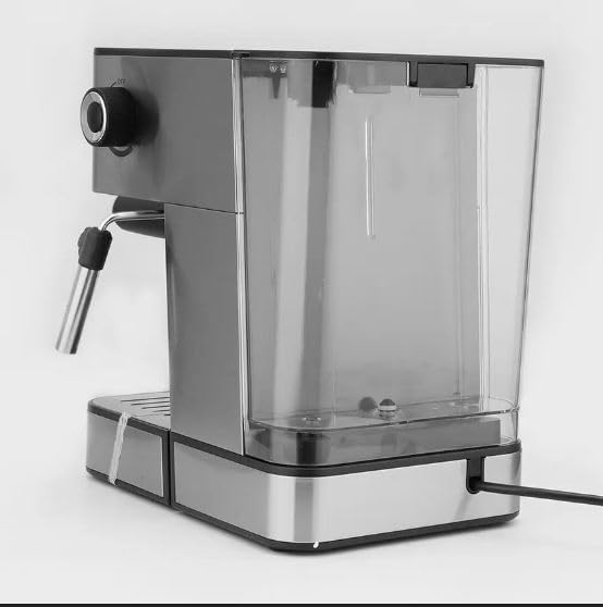DSP Espresso 15 Bar Coffee Maker KA3090 | Capuccino | Milk Foam | Modern Kitchens | Steam Nozzle for Frothing Milk and Preparing Hot Drinks
