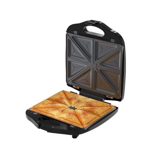 Goaltage SWM01 SnackMaster Sandwich Maker with Multi-Functional, Easy Operation, 3 Different Plates, Grill, Waffle, Sandwich, Light Indicator and A Kitchen Essential for Quick and Delicious Meals