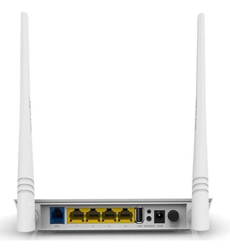 تيندا راوتر مودم 195226 تيندا Network D301 لاسلكي N300 Adsl2+ للبيع بالتجزئة