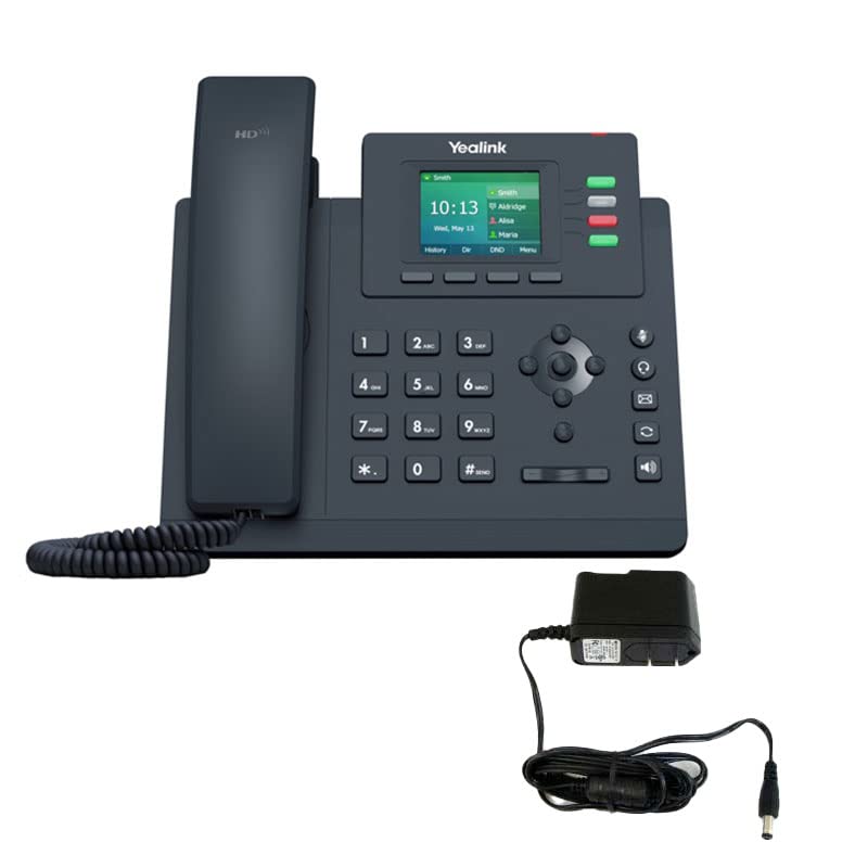Yealink SIP-T33G IP Phone - 1 Year Warranty - Compatible with Any VoIP Provider