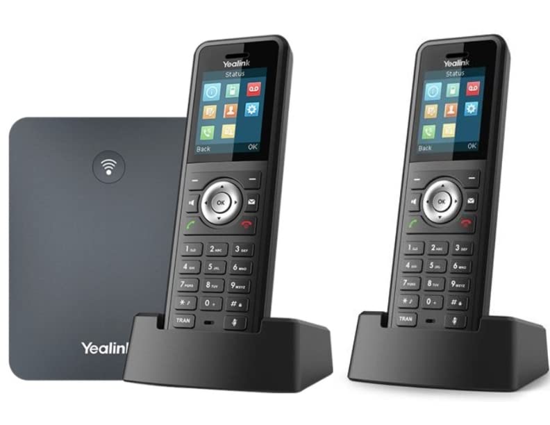 يالينك حزمة هاتف اي بي W79P من قاعدة W70B وسماعة W59R + وحدة واحدة W59R (W79P + 1 × W59R)