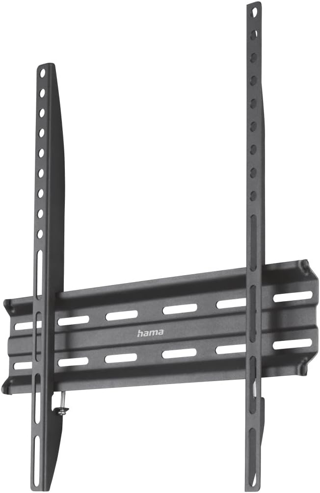 Hama TV Wall Mount Fix 118104, One Star, 400 x 400, 165 cm (65 Inch), Black - (Pack of 1)