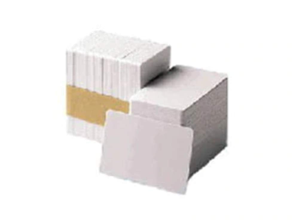 Zebra Premier Card Made of PVC Plastic, 30 mil Low Coercivity (5 Packs x 100)