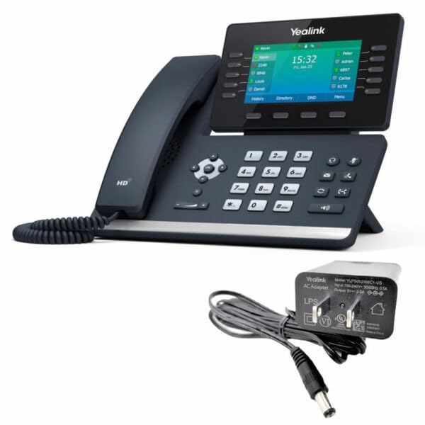 Yealink T54W - Power Adapters Included