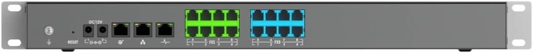 جراندستريم UCM6308 IP PBX، اسود
