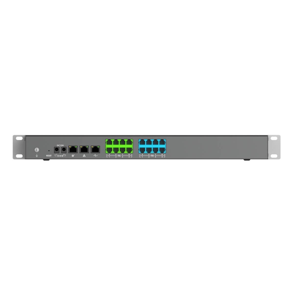 جراندستريم UCM6308 IP PBX، اسود
