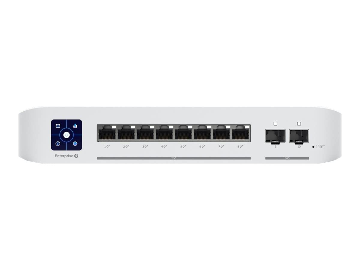 Ubiquiti Networks UniFi Enterprise 8 Port PoE Managed L3 Ethernet Switch - Stainless Steel
