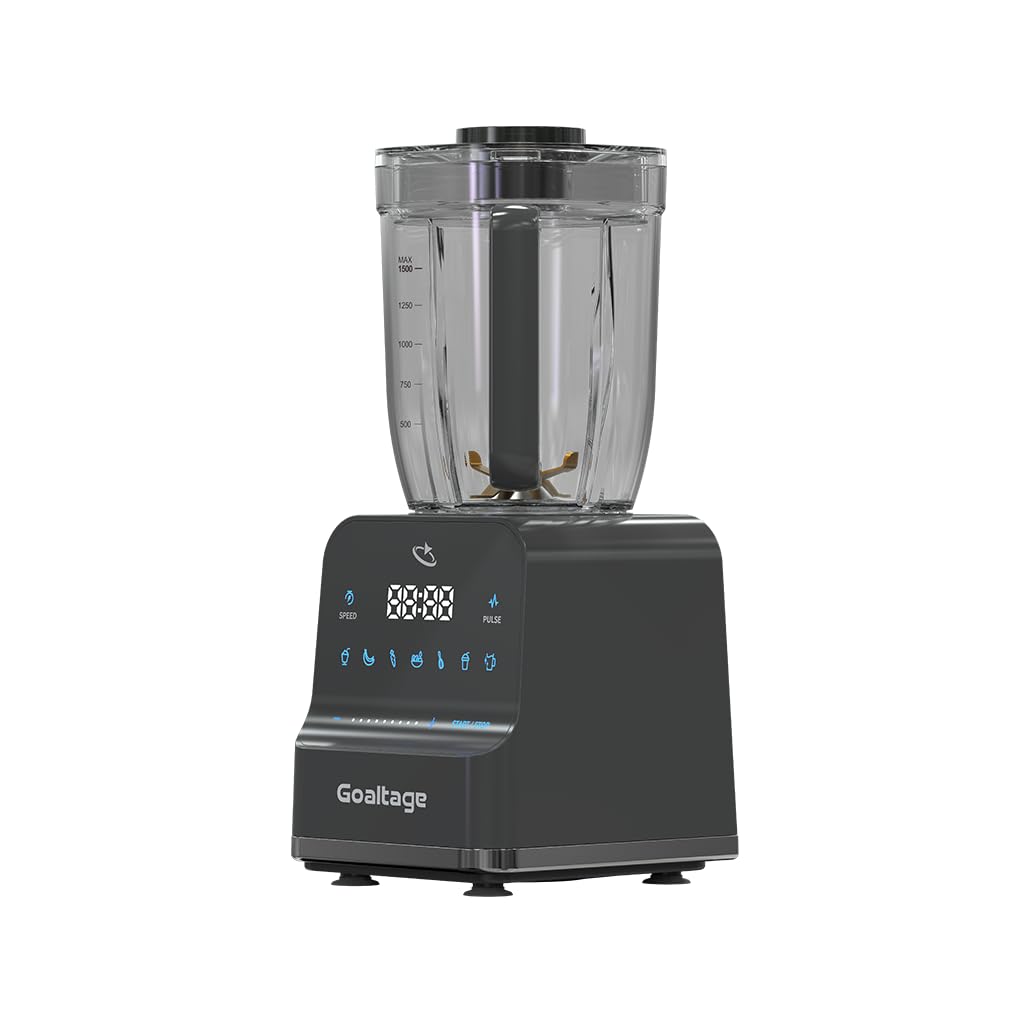 Goaltage Ultra Mix BLND03 Blender with Powerful Blades, 9 Speed Settings, High Capacity, and 7 Pre-Set Programs