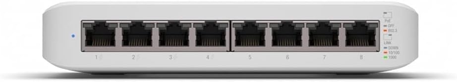 Ubiquiti Networks UniFi Switch Lite 8 PoE Managed L2 Gigabit Ethernet (10/100/1000) Power over Ethernet (PoE) White