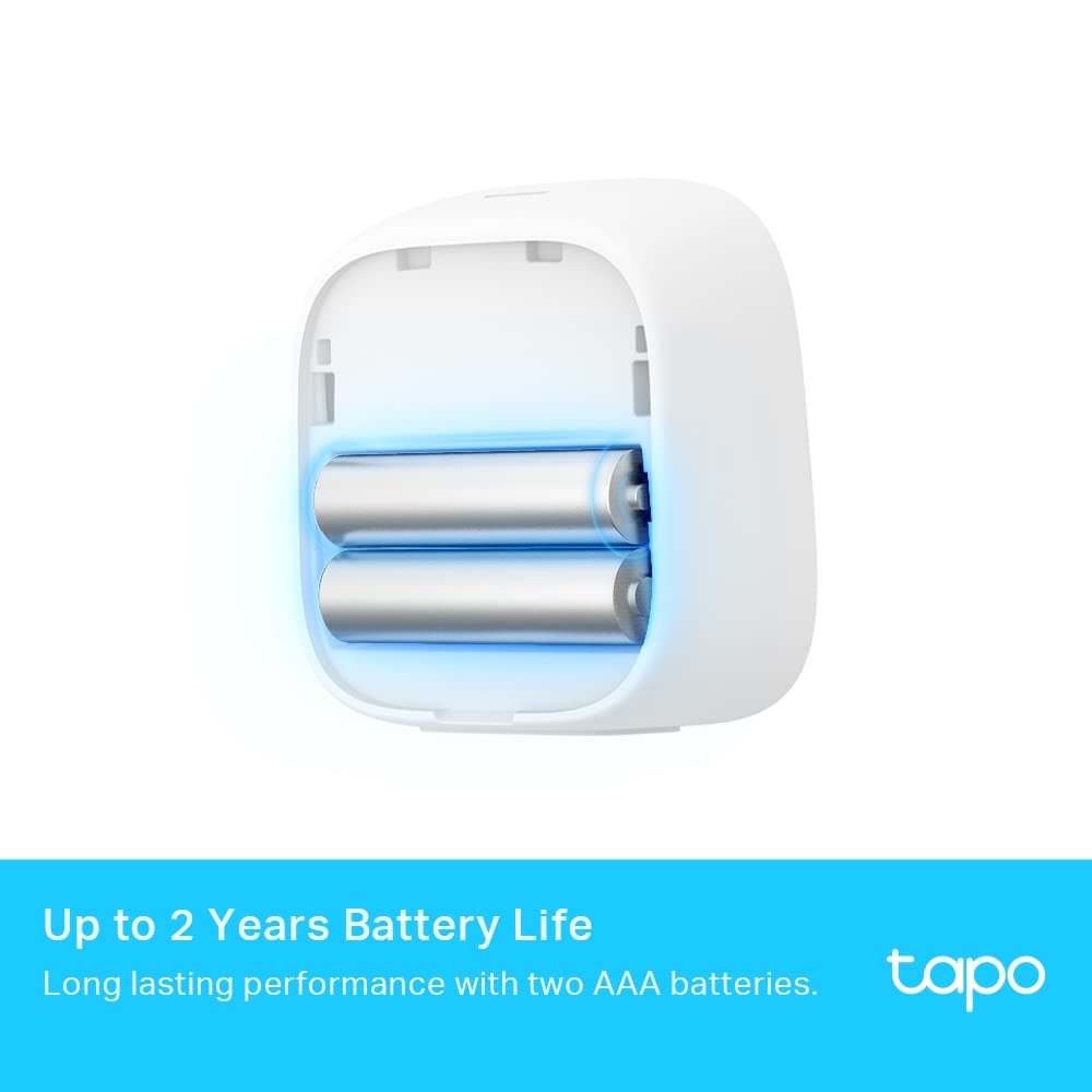 TP-Link Tapo H200 Smart IoT Hub, Up to 64 Switches and Sensors or Buttons + 4 Battery Cameras or Doorbells, Not Compatible with Tapo Camera Models with Power Cable, Kasa KE100 Thermostat