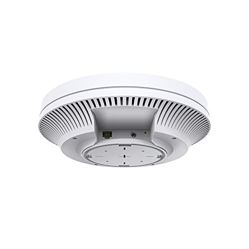 TP - لينك نقطة وصول لاسلكية واي فاي 6، AX3600 ثنائي النطاق، منفذ ايثرنت 2.5 جيجابايت في الثانية يدعم تقنية نقل الطاقة عبر الايثرنت 802.3at +، أداء عالي للغاية لبيئات عالية الكثافة (EAP660 HD)