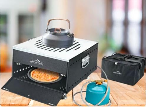 Fipka DLC 3 in 1 Grill And Gas Oven- 8000W With 100cm Hose CM-38499