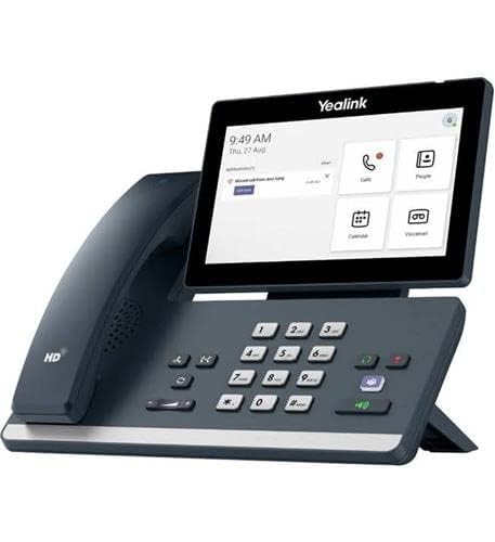 Yealink MP58-WH-Teams IP Phone - Corded/Cordless - Corded - Bluetooth - Desktop - Classic Gray