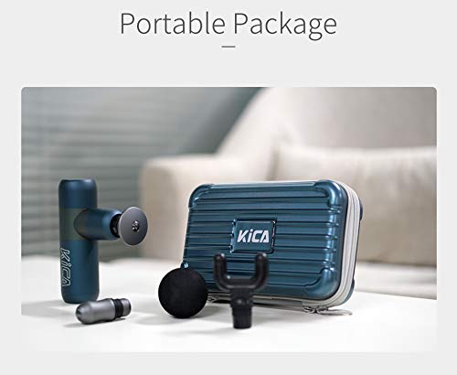 Kica Pocket Massage Gun K2, Deep Tissue Handheld Mini Massage Gun, Portable Muscle Massager for Home, Gym, Office, Recovery and Pain Relief