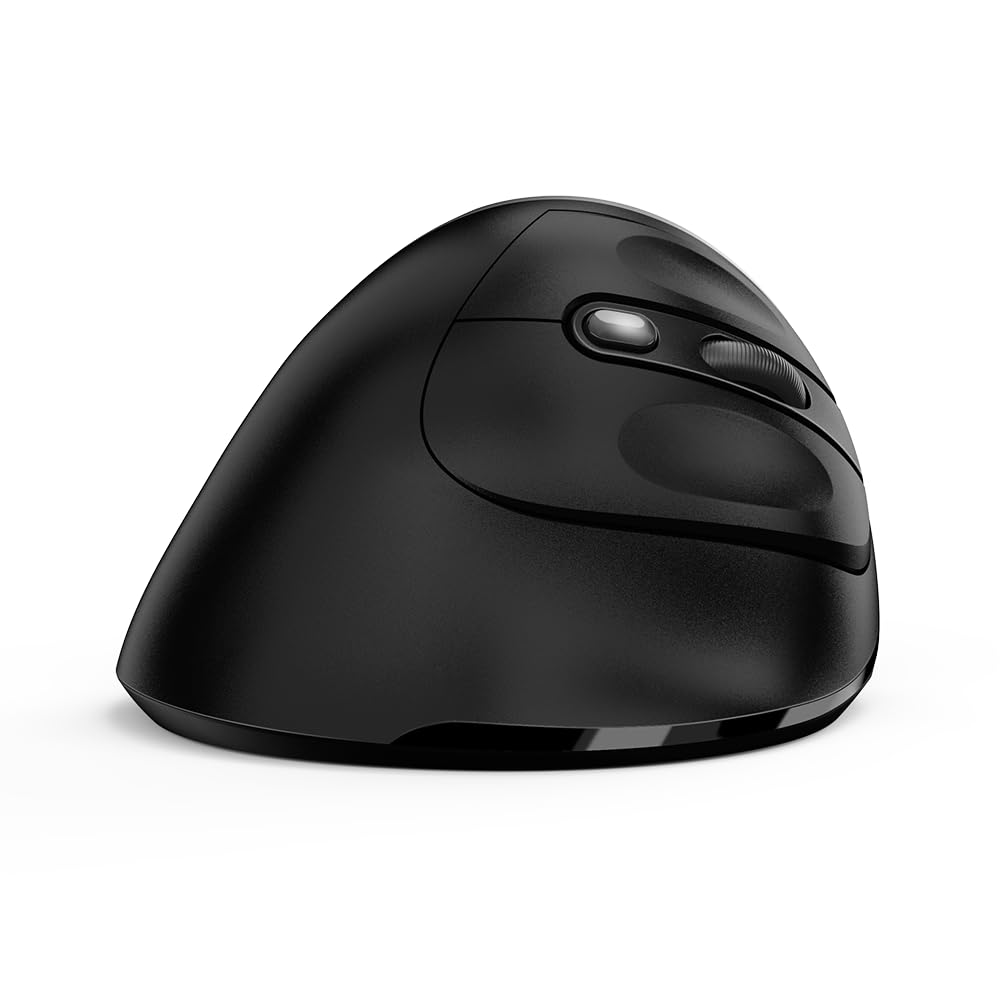 جينيس Ergonomic WIR. Ergo 8250S Vertical + مسند للرسغ فضة رمادي/أسود
