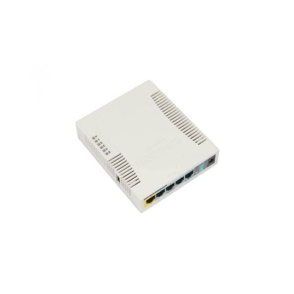 ميكرو تيك راوتر بورد RB951Ui-2HnD 2.4GHz سوهو نقطة وصول لاسلكية مع هوائيات مدمجة و5 منافذ ايثرنت