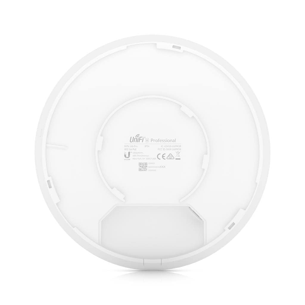 Ubiquiti Networks U6-PRO point d'accès réseaux locaux sans fil 4800 Mbit/s Blanc Connexion Ethernet, supportant l'alimentation